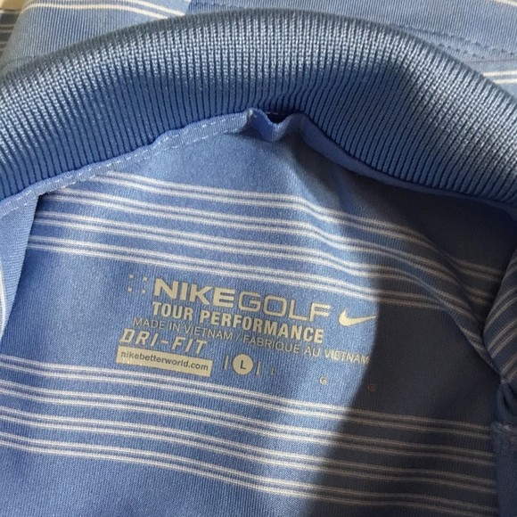 Nike Golf Tour Performance Polo Size Large EUC - Picture 6 of 7